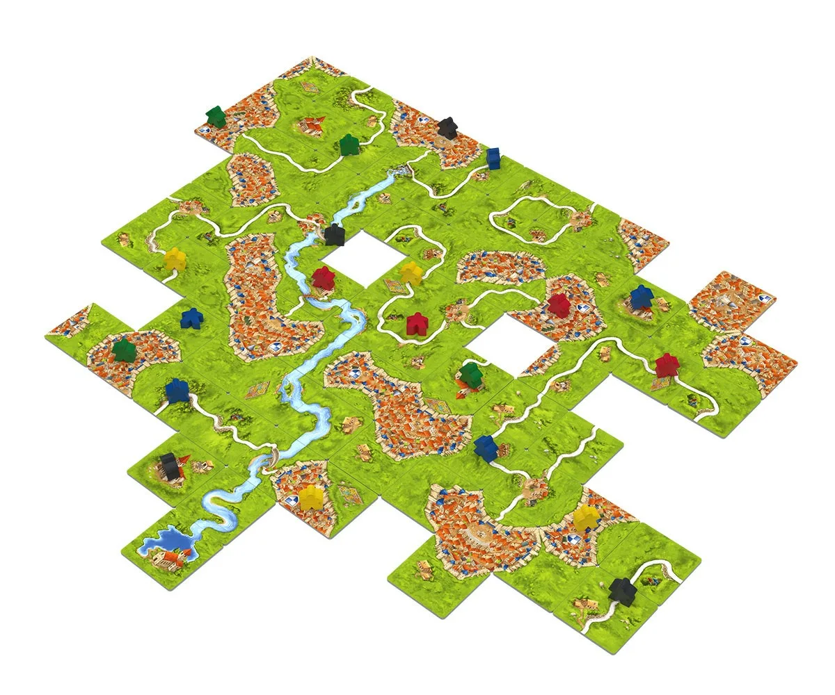 20221018140050_885da168 Επιτραπέζιο Παιχνίδι Carcassonne V3.0 35 Λεπτά για 2-5 Παίκτες 7+ Ετών HIGD0112 (EN) Asmodee - Image 1