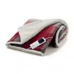 Imetec Adapto Velvet Tartan 7ΙΜΕ16715 Ημίδιπλη Ηλεκτρική Κουβέρτα Πλενόμενη με Χρονοδιακόπτη Πολύχρωμη 150W 120x160εκ.