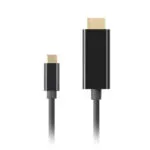 Lanberg Cable HDMI male - USB-C male 1m Μαύρο (CA-CMHD-10CU-0010-BK)