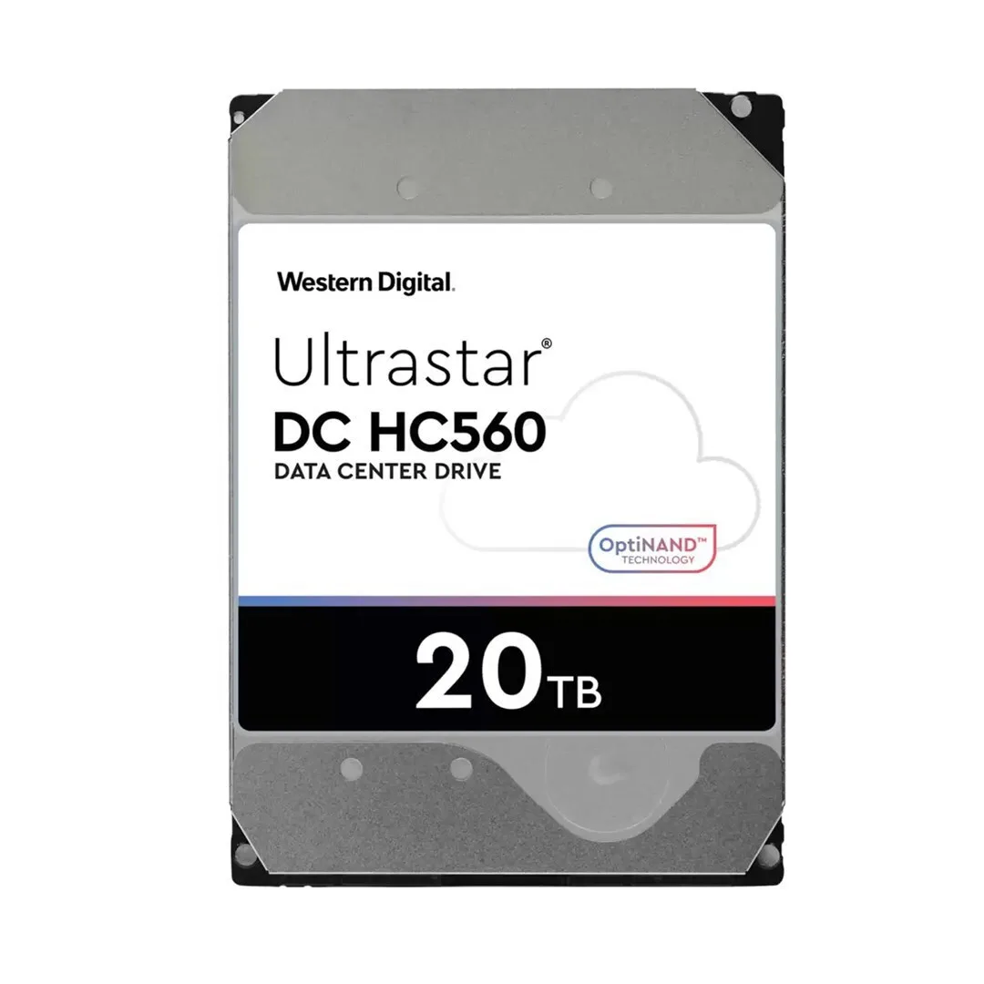 Western Digital Ultrastar DC HC560 SE 20TB HDD Σκληρός Δίσκος 3.5" SATA III 7200rpm με 512MB Cache για NAS / Server 0F38785 - Image 1