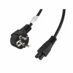 Lanberg Schuko - IEC C5 Cable 3m Μαύρο CA-C5CA-11CC-003-BK