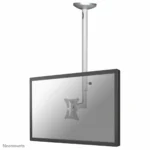 Newstar FPMA-C050Silver Βάση Τηλεόρασης Οροφής με Βραχίονα έως 30" και 20kg