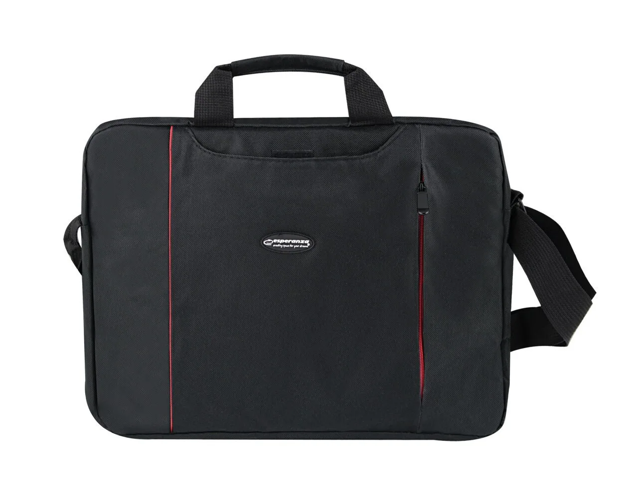 Esperanza Salerno Τσάντα Ώμου / Χειρός για Laptop 15.6" σε Μαύρο χρώμα - Image 1