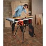 Black & Decker BES720 Δισκοπρίονο Πάγκου με Ισχύ 1800W, Δίσκο Κοπής Διαμέτρου 254mm & Ταχύτητα Κοπής 5200rpm