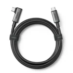 Ugreen US551 Angle (90°) USB 2.0 Cable USB-C male - USB-C 60W Μαύρο 5m (90629)