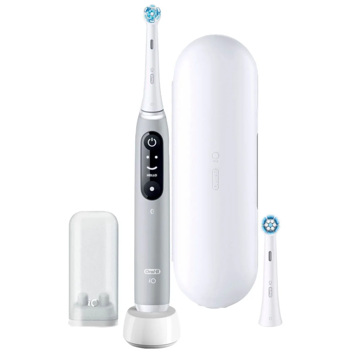 Oral-B IO Series 6 Ηλεκτρική Οδοντόβουρτσα με Αισθητήρα Πίεσης και Θήκη Ταξιδίου Grey - Image 1