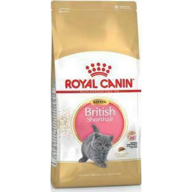 Royal Canin Kitten British Shorthair Ξηρά Τροφή χωρίς Γλουτένη για Ανήλικες Γάτες με Ευαίσθητο Γαστρεντερικό με Πουλερικά 0.4kg - Image 1