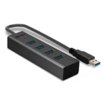 Lindy 43324 USB 3.2 Hub 4 Θυρών με σύνδεση USB-A (43324)