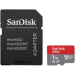 Sandisk Ultra microSDXC 1TB Class 10 U1 A1 UHS-I με αντάπτορα