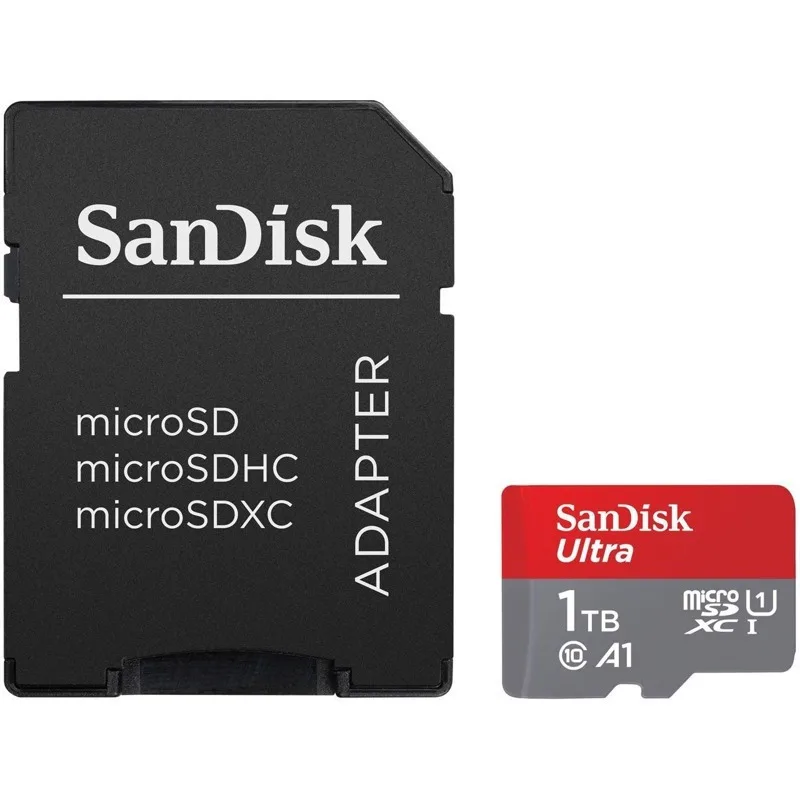Sandisk Ultra microSDXC 1TB Class 10 U1 A1 UHS-I με αντάπτορα - Image 1