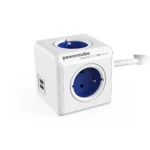 Allocacoc Extended PowerCube 4 Θέσεων με 2 USB-A και Καλώδιο 1.5m Γαλλίας (Type E) 2402BL/FREUPC