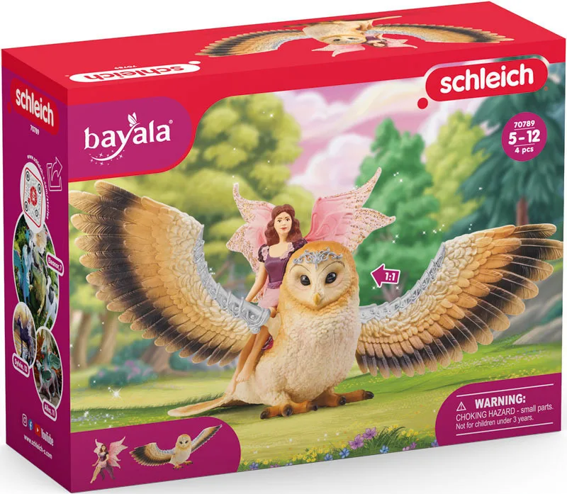 20221107171147_95f7000c Schleich-S Νεράιδα Με Κουκουβάγια Bayala για 5+ Ετών 70789 - Image 1