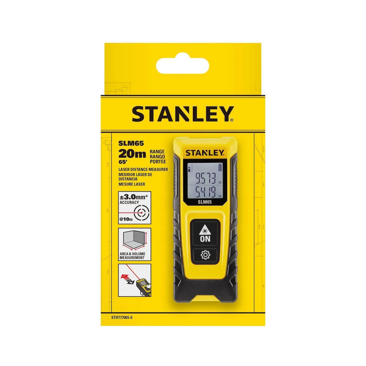 Stanley Μέτρο Laser STHT77065-0 με Δυνατότητα Μέτρησης 20m - Image 1