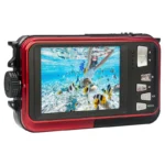 AgfaPhoto Realishot WP8000 Compact Φωτογραφική Μηχανή 24MP με Οθόνη 2.7" και Ανάλυση Video Full HD (1080p) Κόκκινη