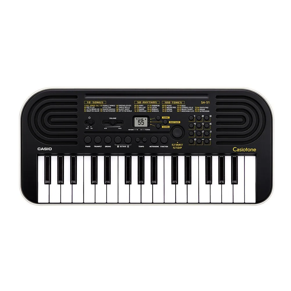 20221108162937_8305b77a Casio Αρμόνιο SA-51 με 32 Πλήκτρα Τυπικής Αφής Μαύρο - Image 1