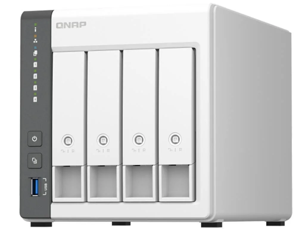 QNap TS-433-4G NAS με 4 θέσεις για HDD/SSD - Image 1