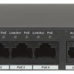 Dahua PFS3006-4ET-60-V2 v2 Unmanaged L2 Switch με 4 Θύρες Ethernet