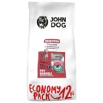 John Dog Good Form 12kg Ξηρά Τροφή χωρίς Γλουτένη για Ενήλικους Σκύλους με Βοδινό και Κοτόπουλο