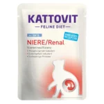 Kattovit Niere/Renal Low Protein Υγρή Τροφή για Ενήλικες Γάτες σε Φακελάκι με Πάπια Διαίτης, χωρίς Γλουτένη 85gr FINN.77224