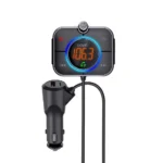 Savio FM Transmitter Αυτοκινήτου TR-14 με AUX / Bluetooth / MicroSD / Type-C / USB