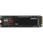 Samsung 990 PRO SSD 1TB τύπου M.2 με σύνδεση PCI Express 4.0 (PS5 Compatible) MZ-V9P1T0BW