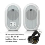 JBL One Series 104 Ηχεία Studio Monitor 4.5" 60W (Ζεύγος) Λευκά