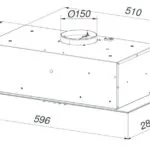 Maan Ares 60 Soft Touch Μηχανισμός Απορρόφησης 60cm Μαύρος