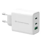 Conceptronic Φορτιστής Χωρίς Καλώδιο με Θύρα USB-A και 2 Θύρες USB-C 12W Power Delivery / Quick Charge 3.0 Λευκός (ALTHEA12W)