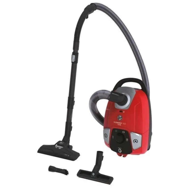 20221124120036_318d2614 Hoover HE310HM 011 Ηλεκτρική Σκούπα 850W με Σακούλα 3.5lt Κόκκινη - Image 1