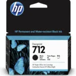 HP 712 Γνήσιο Μελάνι Εκτυπωτή InkJet Μαύρο (3ED70A)