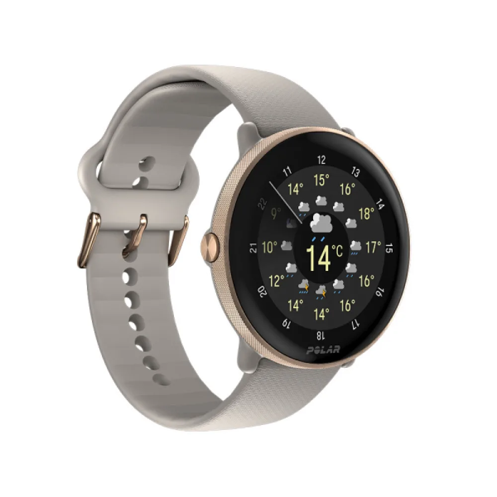 20221129115302_polar_ignite_3_43mm_adiavrocho_smartwatch_me_palmografo_greige_sand Polar Ignite 3 43mm Αδιάβροχο Smartwatch με Παλμογράφο (Greige Sand) - Image 1