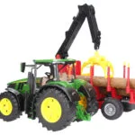 Bruder John Deere Τρακτέρ 1:16 Αγροτικό για 3+ Ετών