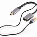 Cablexpert Μετατροπέας HDMI / USB-A male σε DisplayPort female 1τμχ A-HDMIM-DPF-02