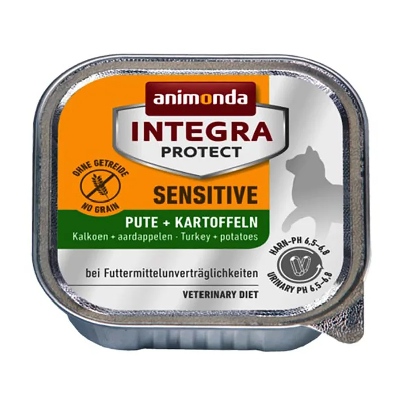 20221207101458_animonda_integra_protect_sensitive_ygri_trofi_gia_enilikes_gates_se_tapsaki_me_galopoula_patates_100gr Animonda Integra Protect Sensitive Υγρή Τροφή για Ενήλικες Γάτες σε Ταψάκι με Γαλοπούλα και Πατάτες Διαίτης, χωρίς Σιτηρά 100gr A5-86853 - Image 1