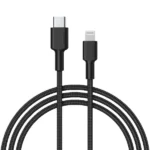 Aukey CB-CL02 USB-C to Lightning Cable Μαύρο 2m (KBAAUKUSB0062)
