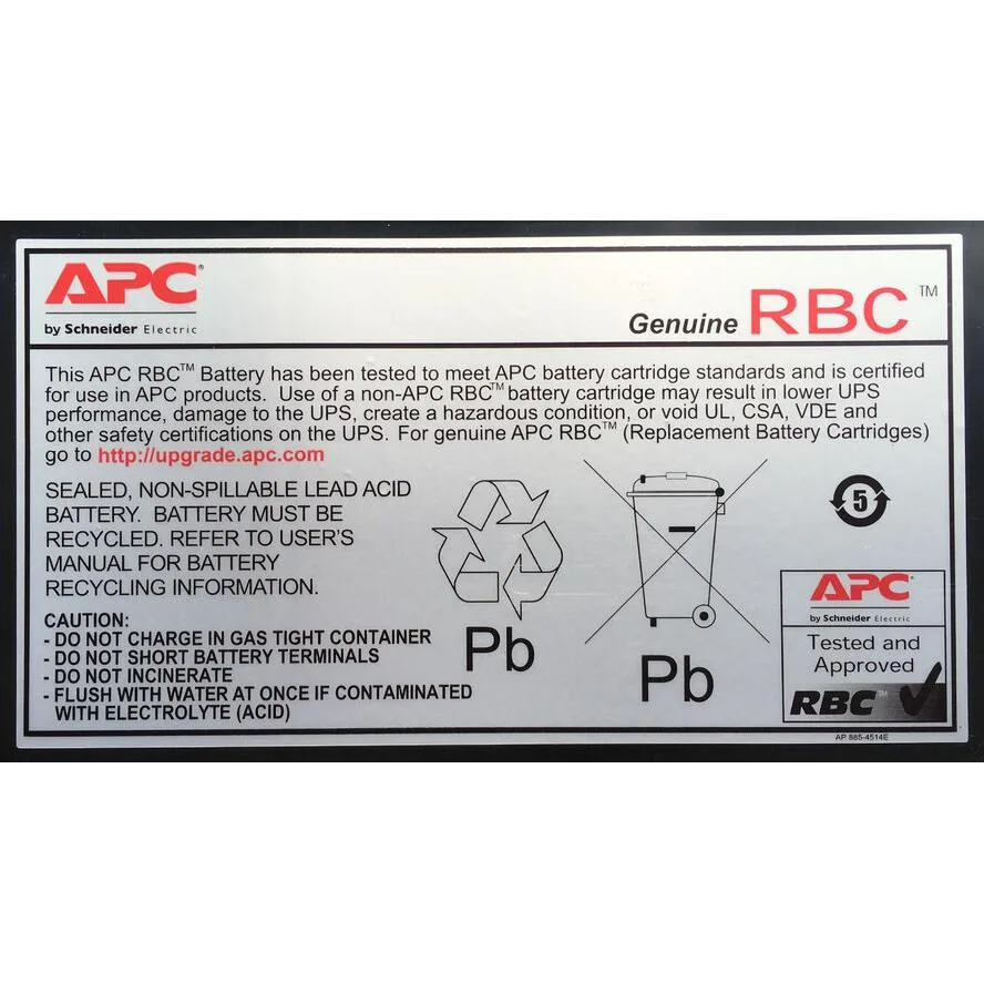 20221208134947_e1346e8c APC Replacement Cartridge 32 Μπαταρία UPS με Χωρητικότητα 7Ah και Τάση 24V 1τμχ - Image 1