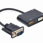 Cablexpert Μετατροπέας VGA male σε HDMI / VGA female 1τμχ A-VGA-HDMI-02