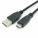 Equip 128886 USB 2.0 Cable USB-C male - USB-A Μαύρο 3m (128886)