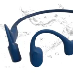 Shokz OpenRun Bone Conduction Bluetooth Handsfree Ακουστικά με Αντοχή στον Ιδρώτα Μπλε