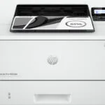 HP LaserJet Pro 4002dw Ασπρόμαυρος Εκτυπωτής με WiFi και Mobile Print 2Z606F