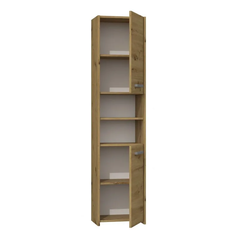 20221214120927_b9abf327 Topeshop S40 Στήλη Μπάνιου Τοίχου Μ40xΒ30xΥ170cm Δρυς - Image 1