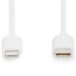 Digitus USB 2.0 Cable USB-C male - Lightning Λευκό 2m (DB-600109-020-W)