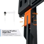 Vogel's TVM 3603 Βάση Τηλεόρασης Τοίχου έως 100" και 75kg