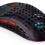 Endorfy LIX Plus USB-C RGB Gaming Ποντίκι 19000 DPI Μαύρο
