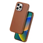 Dux Ducis Naples Back Cover Δερμάτινο Μαγνητικό Καφέ (iPhone 14 Pro)