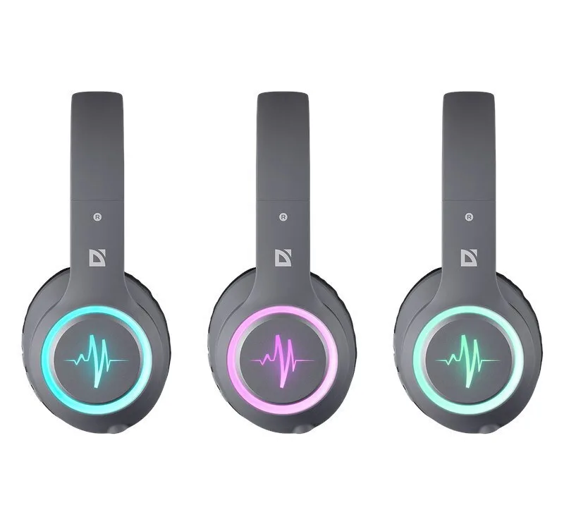 20221219134014_8cb00905 Defender Freemotion B571 Ασύρματα Bluetooth On Ear Ακουστικά με Ραδιόφωνο με 9 ώρες Λειτουργίας Γκρι - Image 1