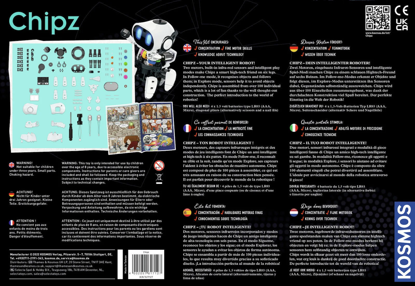 20221219151824_b25ceb0c Kosmos Chipz Ηλεκτρονικό Ρομποτικό Παιχνίδι για 8+ ετών 617127 - Image 1