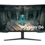 Samsung Odyssey G6 VA HDR Curved Gaming Monitor 32" QHD 2560x1440 240Hz με Χρόνο Απόκρισης 1ms GTG