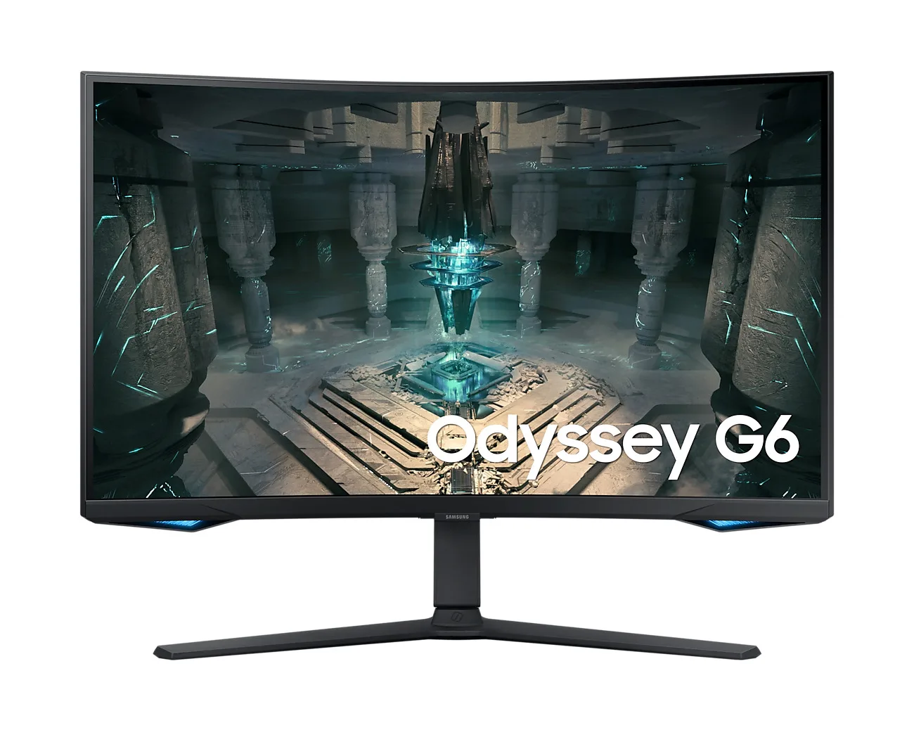 Samsung Odyssey G6 VA HDR Curved Gaming Monitor 32" QHD 2560x1440 240Hz με Χρόνο Απόκρισης 1ms GTG - Image 1