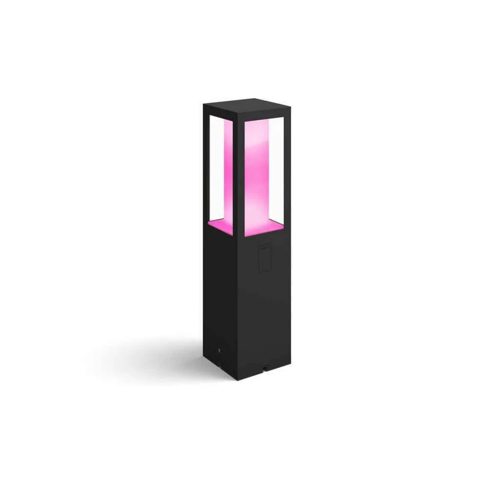Philips Waca Φωτιστικό Κολωνάκι LED Εξωτερικού Χώρου 8W RGBW IP44 Μαύρο 915005731001 - Image 1